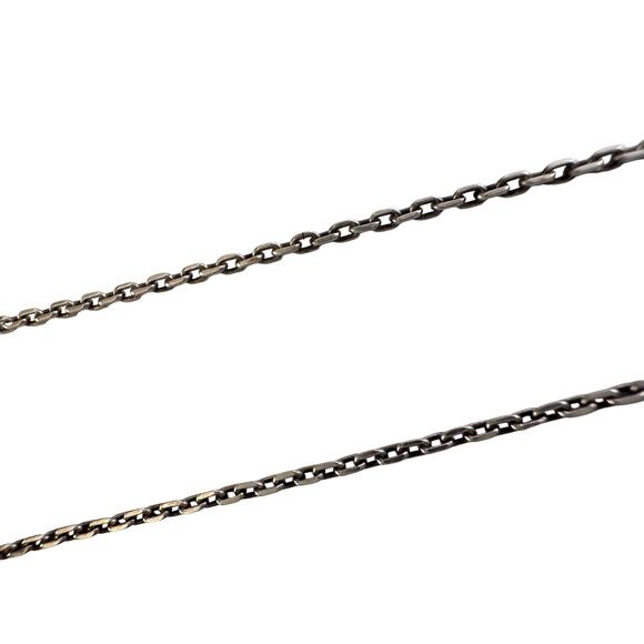 Gucci Logo Square Pendant on 19" Chain - Picture 11 of 13